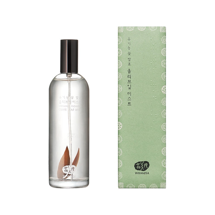 Whamisa Organic Flowers Olive Leaf Mist 100ml