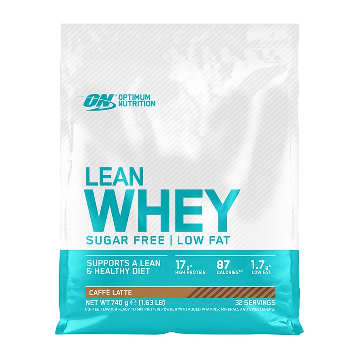 Optimum Nutrition Lean Whey Sugar Free Caffe Latte 740g GOODS Holland&Barrett   