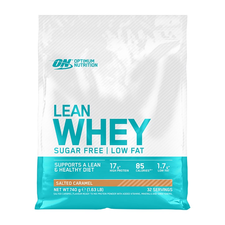 Optimum Nutrition Lean Whey Sugar Free Salted Caramel 740g GOODS Holland&Barrett   