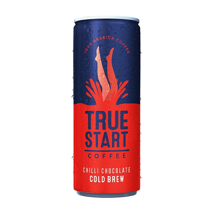 True Start Coffee Chilli Chocolate Cold Brew Coffee 250ml GOODS Holland&Barrett   