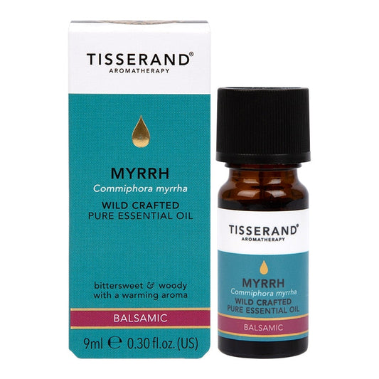 Tisserand Myrrh Wild Crafted Pure Essential Oil 9ml Pure Essential Oils Holland&Barrett   