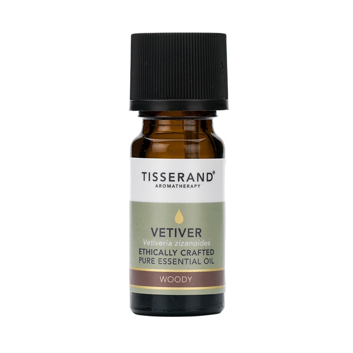 Tisserand Vetiver Ethically Harvested Pure Essential Oil 9ml GOODS Holland&Barrett   