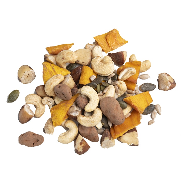 Nature's Heart Mango, Cashew & Chocolate Banana Immune System Mix 100g GOODS Holland&Barrett   