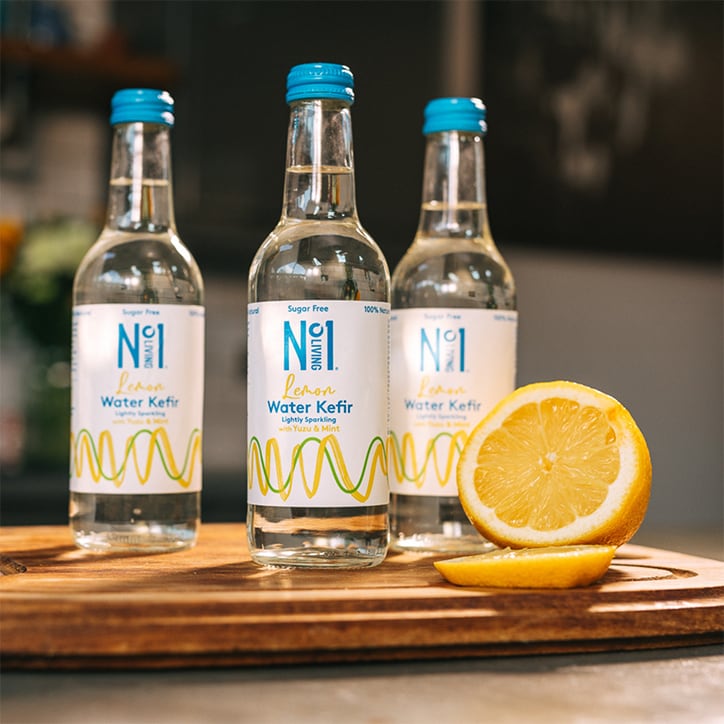 No.1 Living Water Kefir Lemon with Yuzu & Mint 330ml