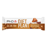 PhD Nutrition Diet Plant Bar Milk Chocolate Salted Caramel 55g GOODS Holland&Barrett   