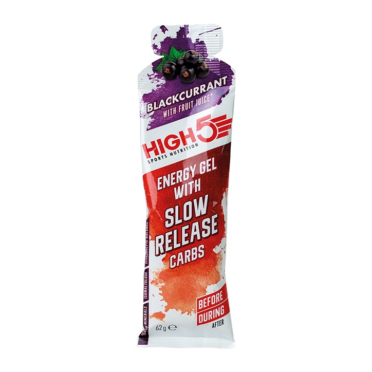 High5 Gel Slow Release Blackcurrant 62g GOODS Holland&Barrett   