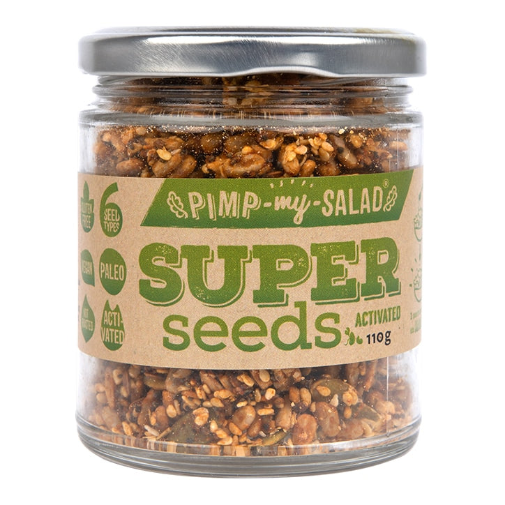 Pimp My Salad Activated Super Seeds Jar 120g Seeds Holland&Barrett   