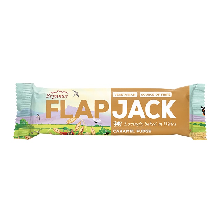 Brynmor Caramel Fudge Flapjack 40g Flapjacks Holland&Barrett   