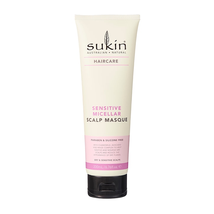 Sukin Sensitive Micellar Hair Masque 200ml Natural Hair Masks Holland&Barrett   