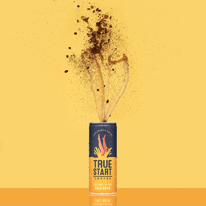 True Start Original Black Cold Brew Coffee 4 x 250ml