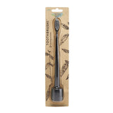 The Natural Family Co. Bio Toothbrush & Stand - Pirate Black GOODS Holland&Barrett   