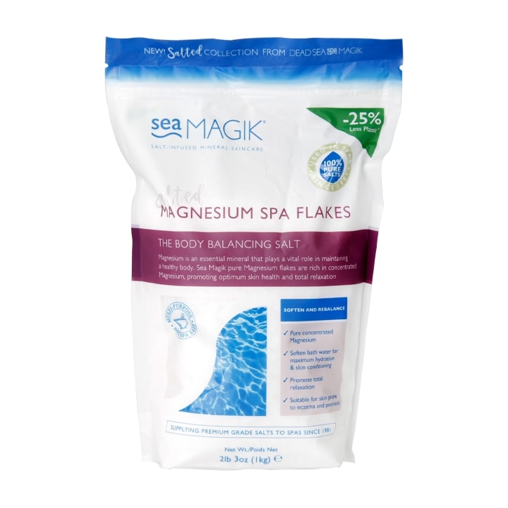 Sea Magik Salted Magnesium Spa Flakes 1Kg