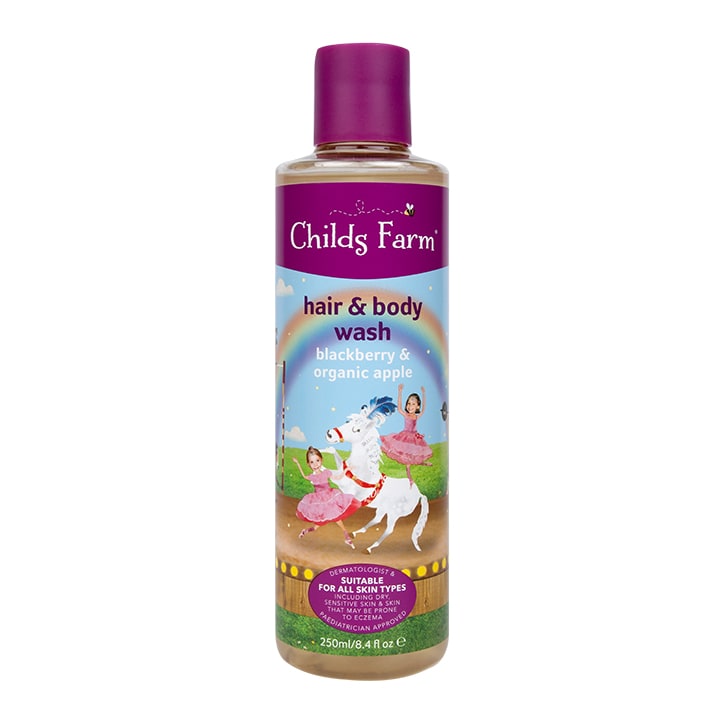 Childs Farm Blackberry & Organic Apple Hair & Body Wash 250ml GOODS Holland&Barrett   