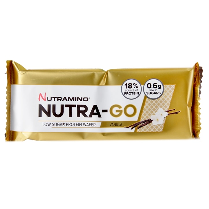 Nutramino Nutra-Go Protein Wafer Vanilla 39g GOODS Holland&Barrett   