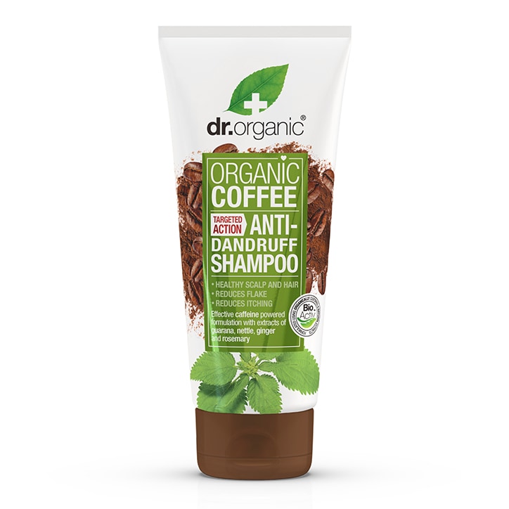 Dr Organic Coffee Anti-Dandruff Shampoo 200ml GOODS Holland&Barrett   