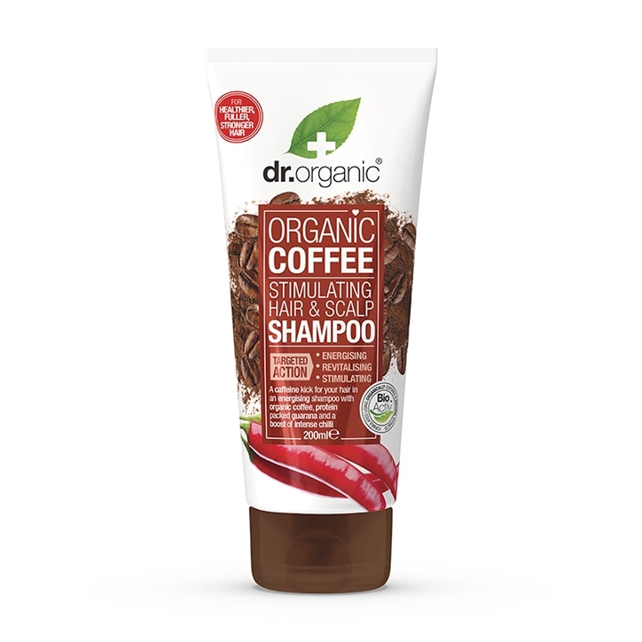 Dr Organic Coffee Hair Stimulating Shampoo 200ml GOODS Holland&Barrett   