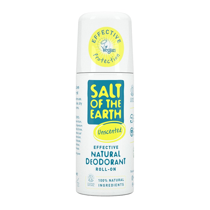 Salt of the Earth Unscented Natural Roll On Deodorant 75ml GOODS Holland&Barrett   