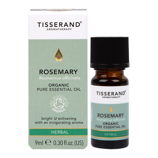 Tisserand Rosemary Organic Pure Essential Oil 9ml Pure Essential Oils Holland&Barrett   