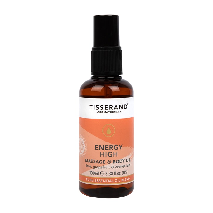 Tisserand Energy High Massage & Body Oil 100ml