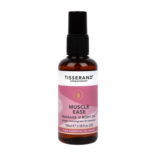Tisserand Muscle Ease Massage & Body Oil 100ml Natural Body Care Holland&Barrett   