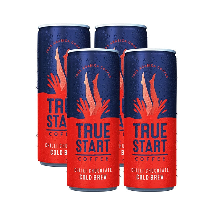 True Start Chilli Chocolate Cold Brew Coffee 4 x 250ml