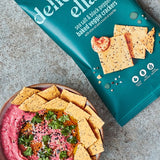 Deliciously Ella Olive, Sea Salt & Black Pepper Baked Veggie Chips 100g GOODS Holland&Barrett   