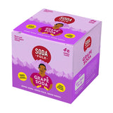 Soda Folk Grape Soda 4 x 330ml Soft Drinks Holland&Barrett   