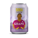 Soda Folk Grape Soda 4 x 330ml Soft Drinks Holland&Barrett   