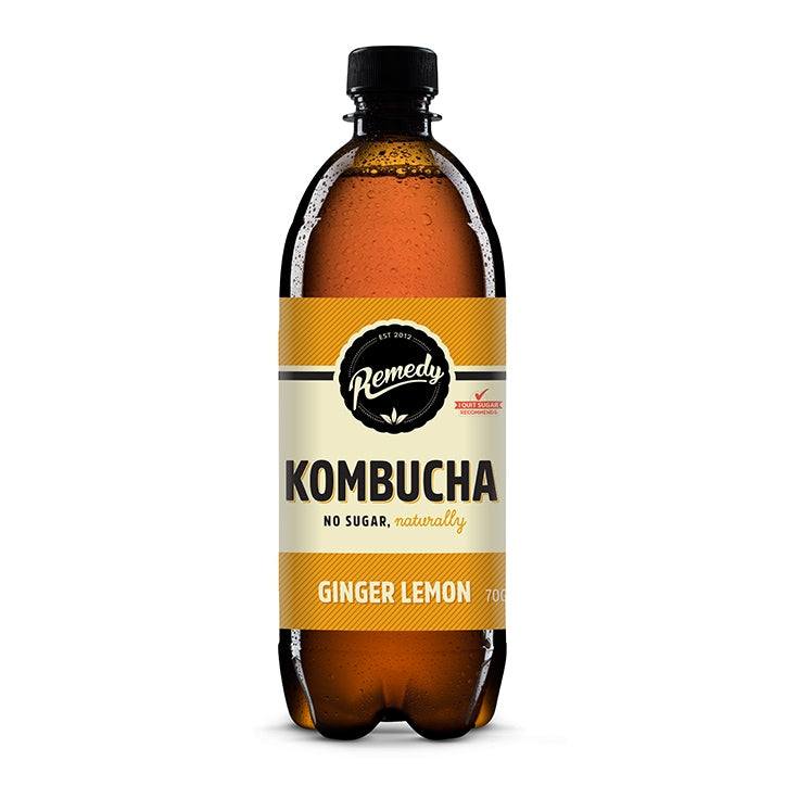 Remedy Kombucha Ginger Lemon 700ml