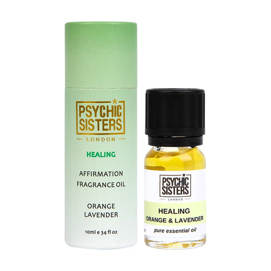 Psychic Sisters Healing Fragrance Oil 10ml Pure Essential Oils Holland&Barrett   