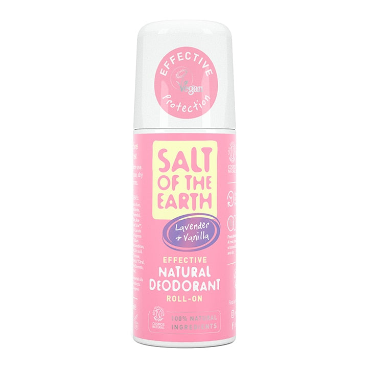 Salt of the Earth - Lavender & Vanilla Natural Roll-On Deodorant 75ml GOODS Holland&Barrett   