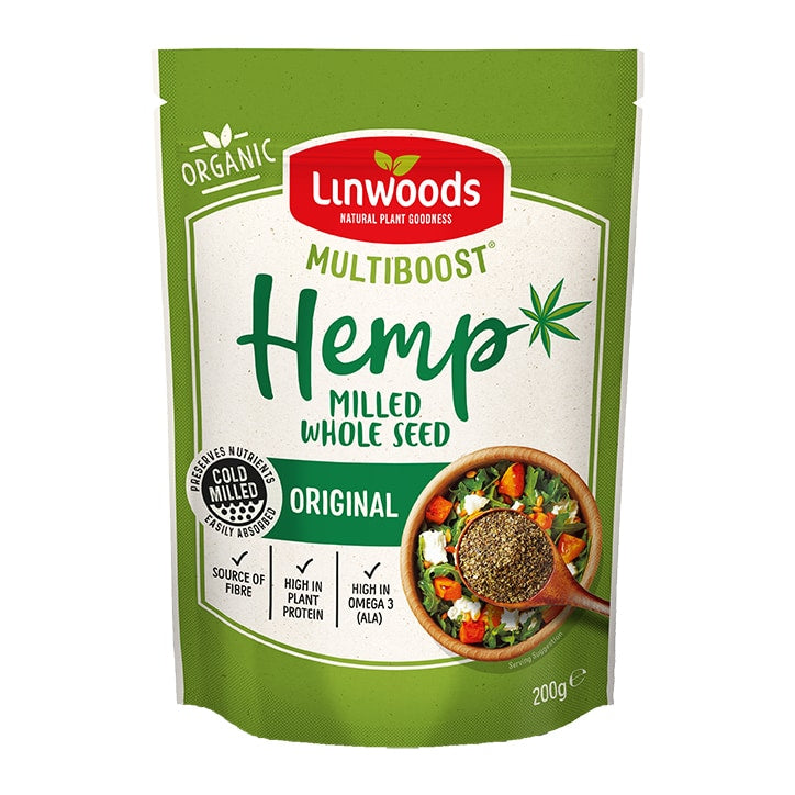 Linwoods Multiboost Organic Milled Hemp Seed 200g