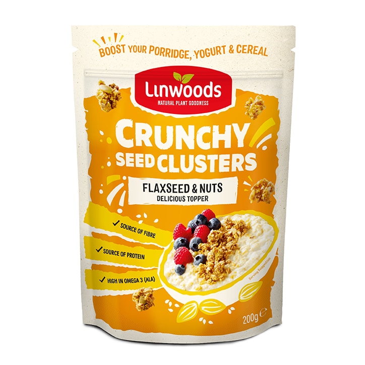 Linwoods Crunchy Seed Clusters Flaxseed and Nuts 200g