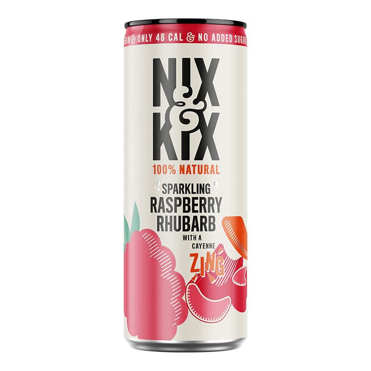 Nix & Kix Raspberry Rhubarb 250ml Drinks Holland&Barrett   