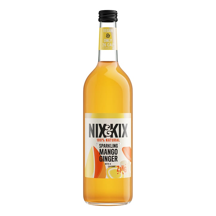 Nix & Kix Mango Ginger 750ml Soft Drinks Holland&Barrett   