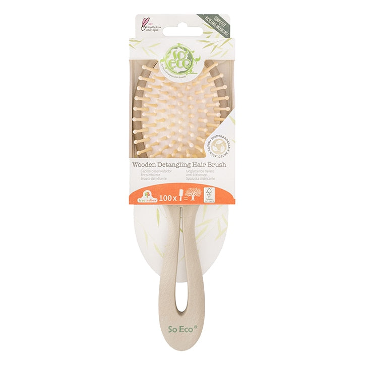 So Eco Biodegradable Gentle Detangling Brush Hair Accessories Holland&Barrett   