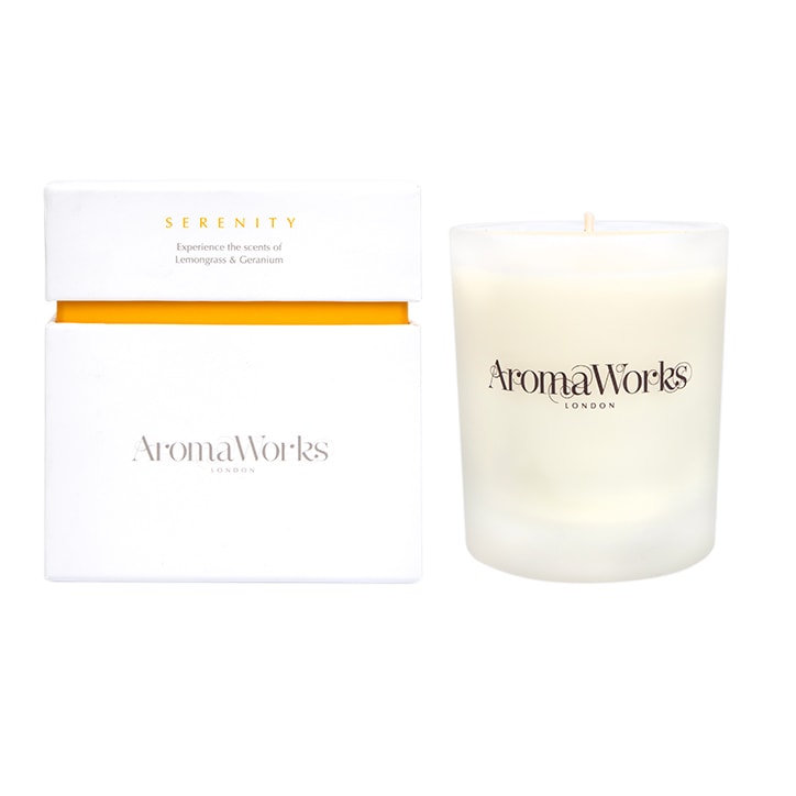 AromaWorks Serenity Candle 300ml GOODS Holland&Barrett   