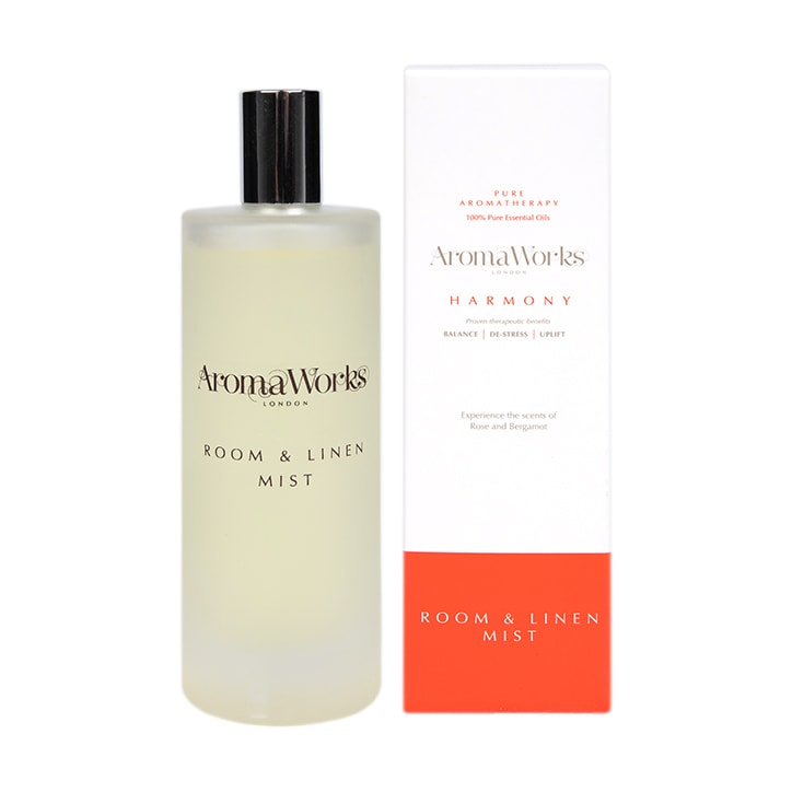 AromaWorks Harmony Room and Linen Mist 100ml