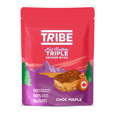 TRIBE Nut Butter Triple Decker Bites Chocolate Maple Sharing Bag 93g GOODS Holland&Barrett   