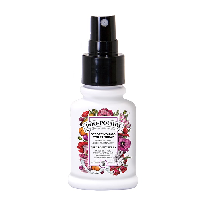 Poo~Pourri Before You Go Toilet Spray Wild Poppy Berry 41ml Household Shop All Holland&Barrett   