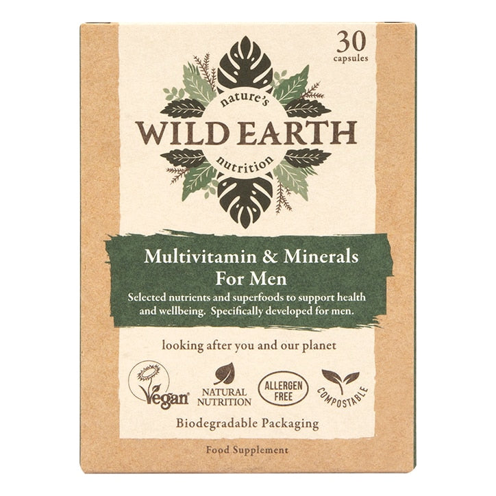 Wild Earth Multivitamin & Minerals For Men 30 Capsules