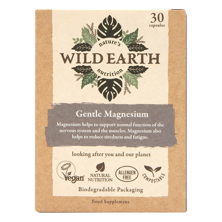 Wild Earth Gentle Magnesium 30 Capsules