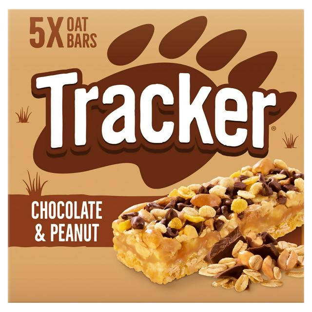 Tracker Chocolate Chip Cereal Bar Multipack 5x26g cereal bars Sainsburys   