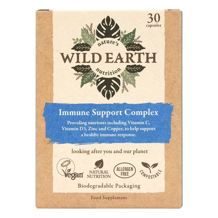 Wild Earth Immune Support Complex 30 Capsules