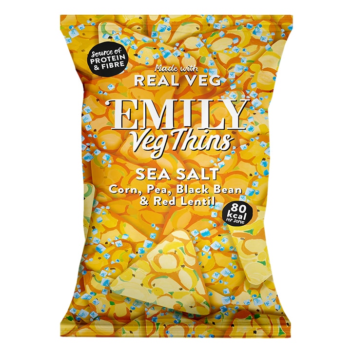 Emily Veg Thins Sea Salt 80g Crisps & Chips Holland&Barrett   