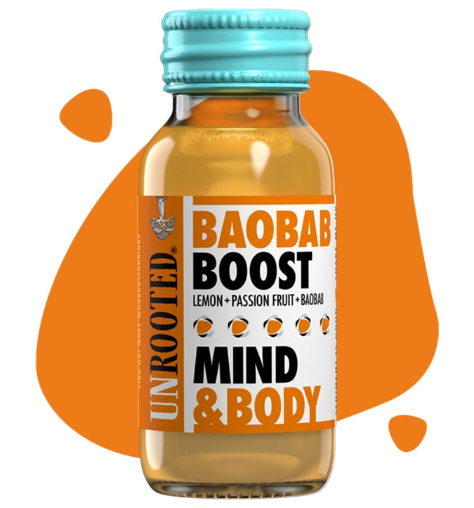 Unrooted Baobab Boost Mind & Body 60ml Drinks Holland&Barrett   