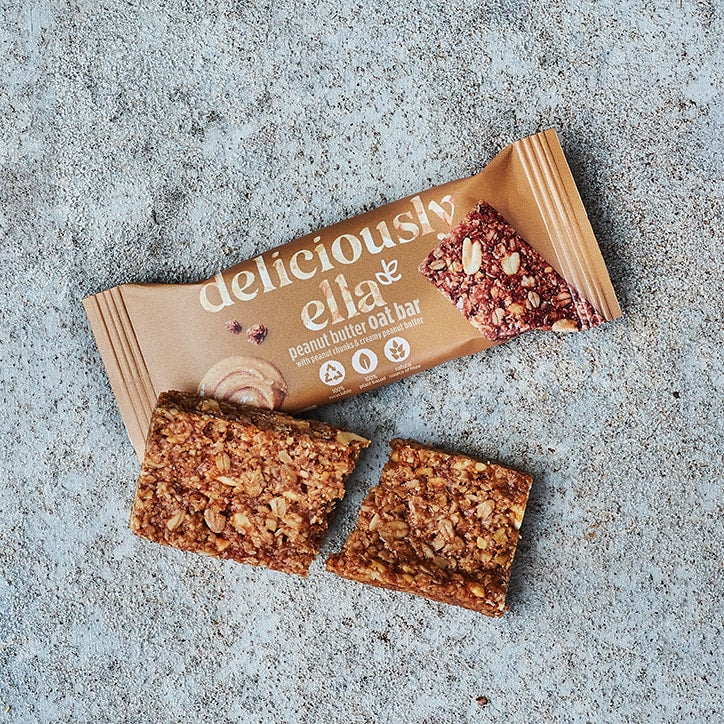 Deliciously Ella Baked Oat Bar Peanut Butter 50g GOODS Holland&Barrett   