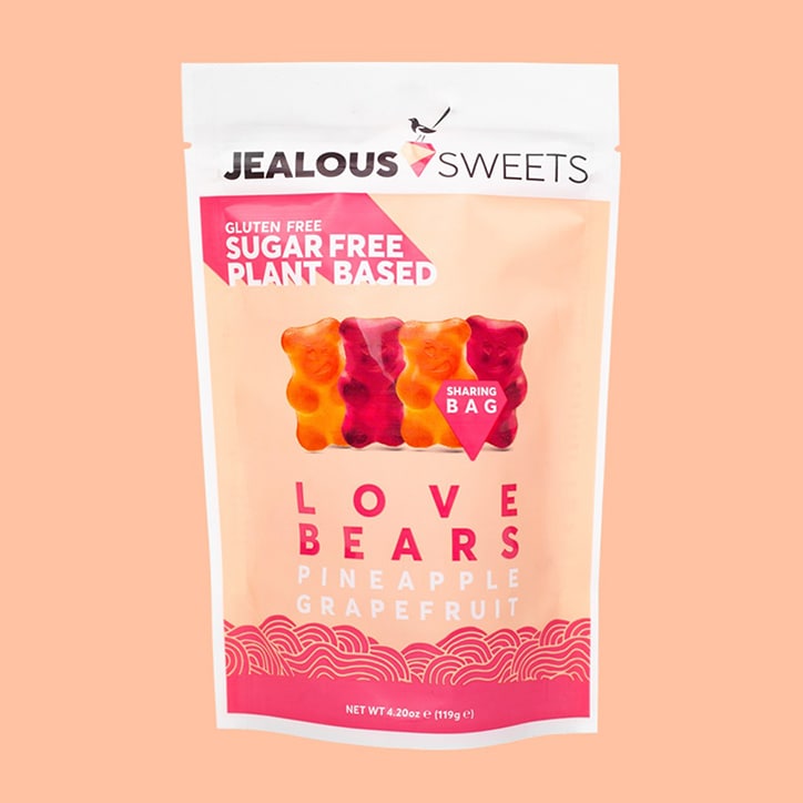 Jealous Sweets Love Bears Sugar Free Share Bag 119g GOODS Holland&Barrett   