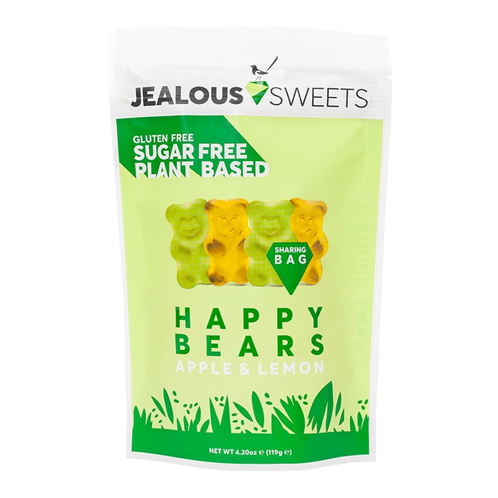 Jealous Sweets Happy Bears Sugar Free Share Bag 119g Sweets & Mints Holland&Barrett   