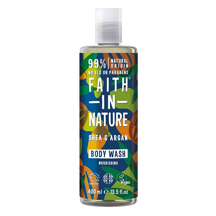 Faith in Nature Shea & Argan Body Wash 400ml